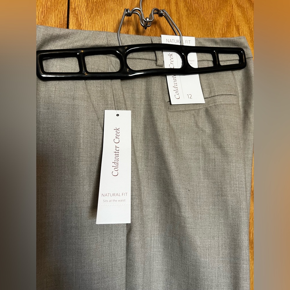Coldwater Creek Trousers- Natural Fit 12- 32” inseam